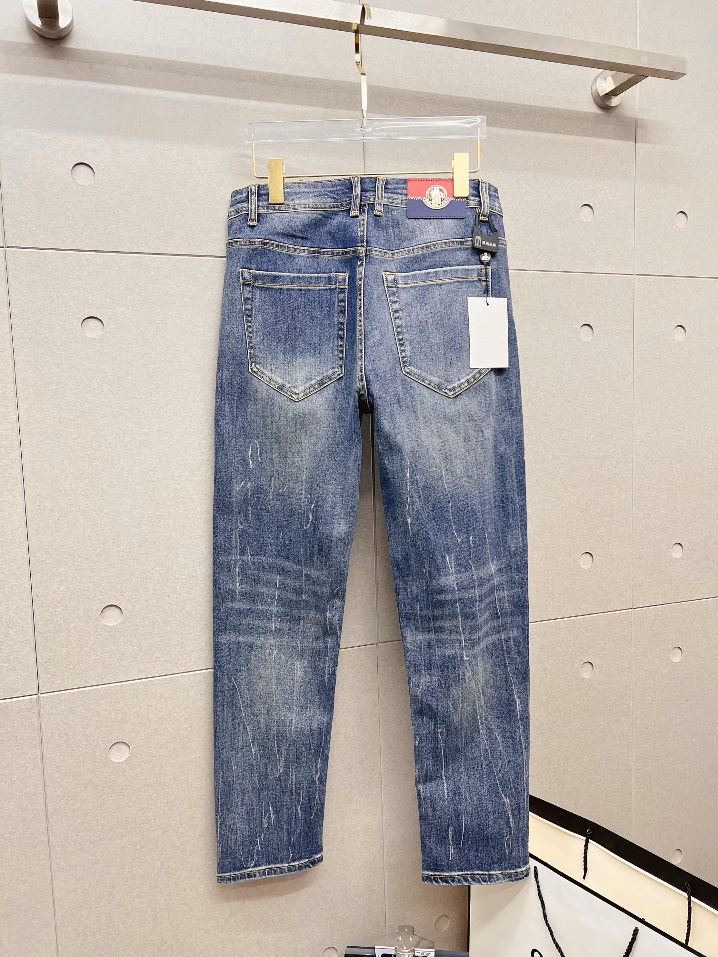Moncler Male Jeans Denim Slim Fit M-l