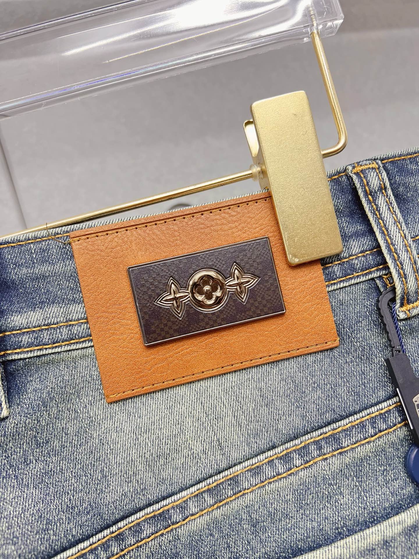 Louis Vuitton Male Jeans Denim Slim Fit L