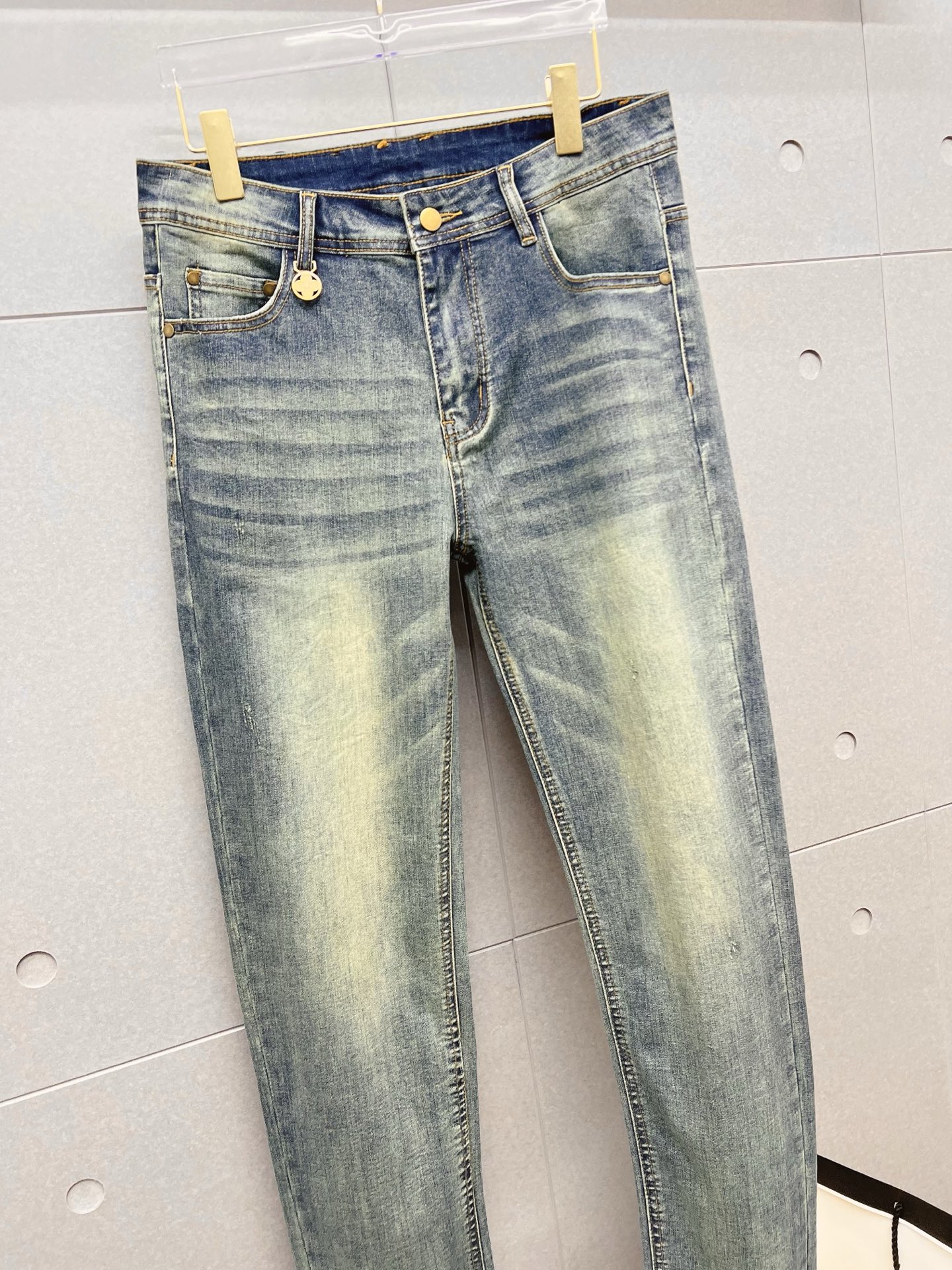 Louis Vuitton Male Jeans Denim Slim Fit L