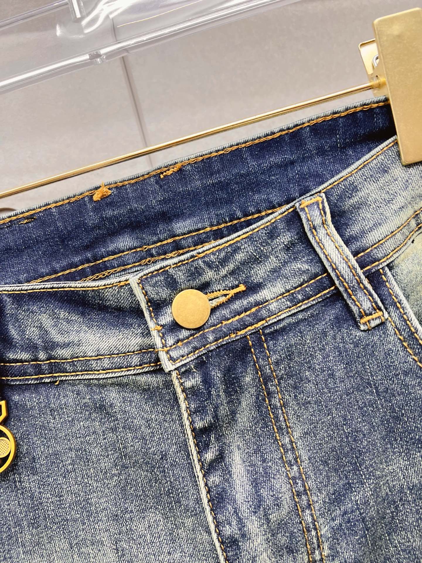 Louis Vuitton Male Jeans Denim Slim Fit L
