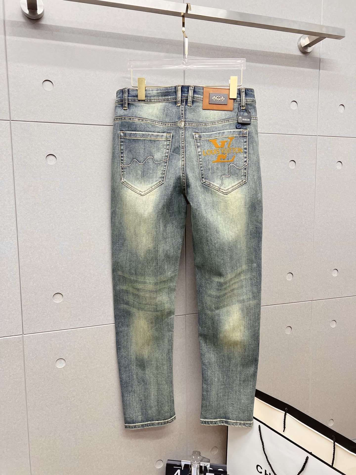 Louis Vuitton Male Jeans Denim Slim Fit L