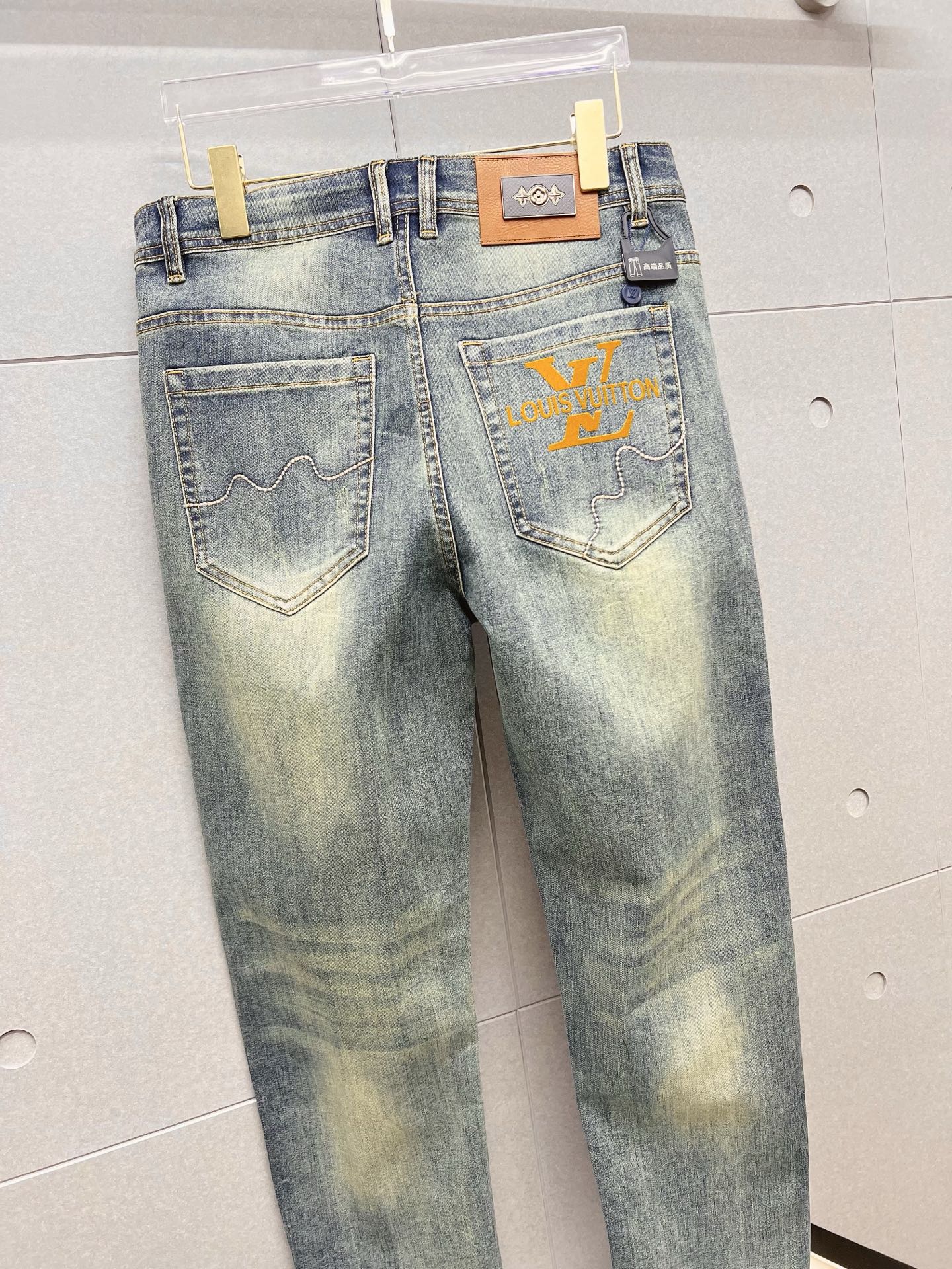 Louis Vuitton Male Jeans Denim Slim Fit L