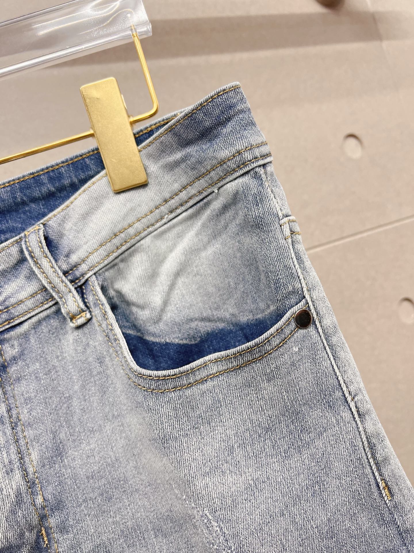 Fendi Male Jeans Denim Slim Fit