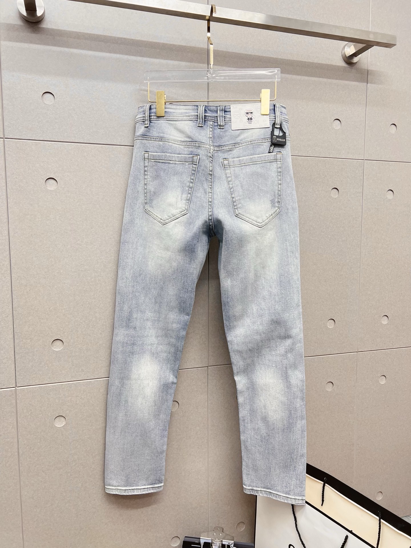 Fendi Male Jeans Denim Slim Fit
