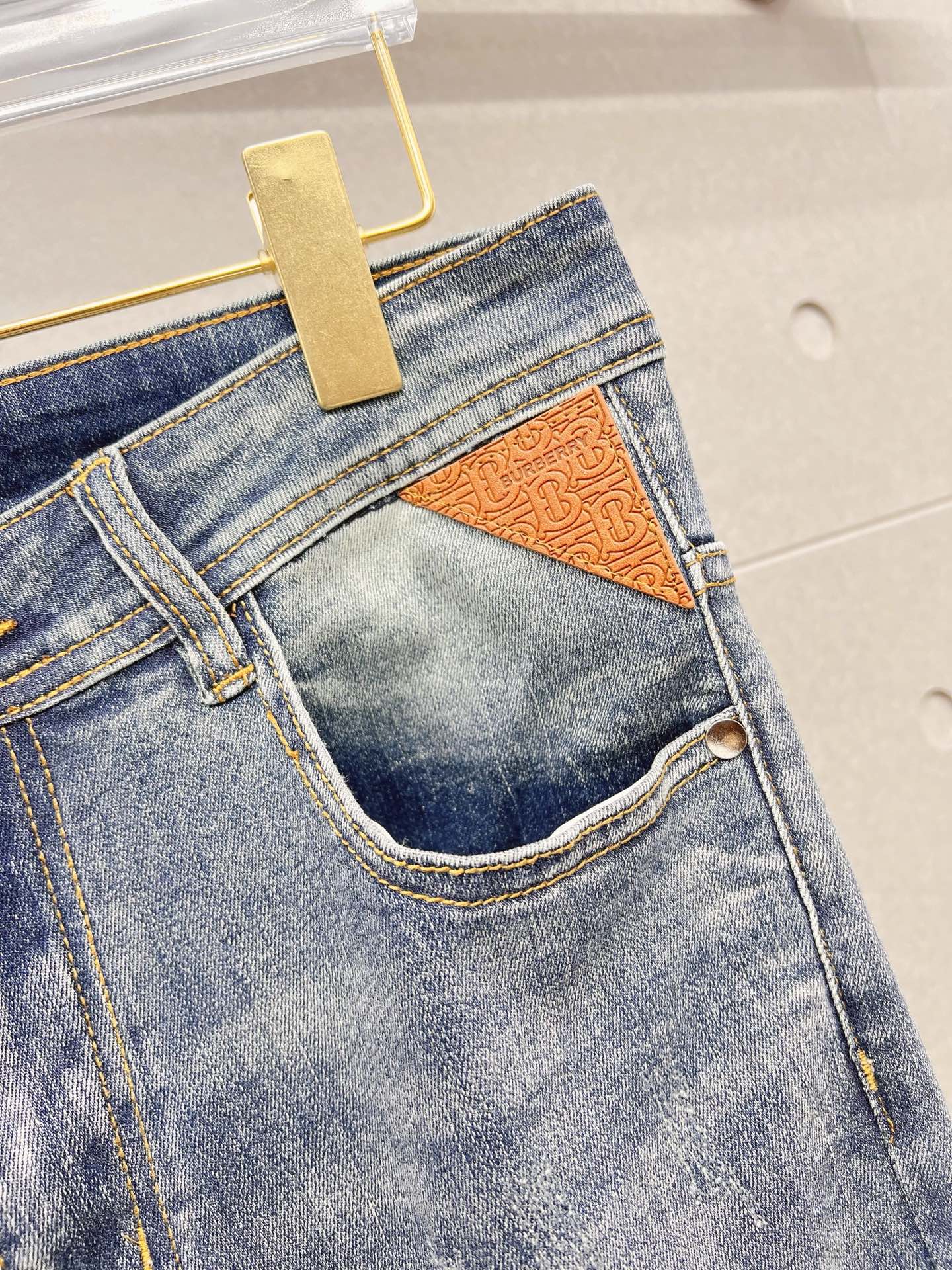 Burberry Male Jeans Denim Slim Fit