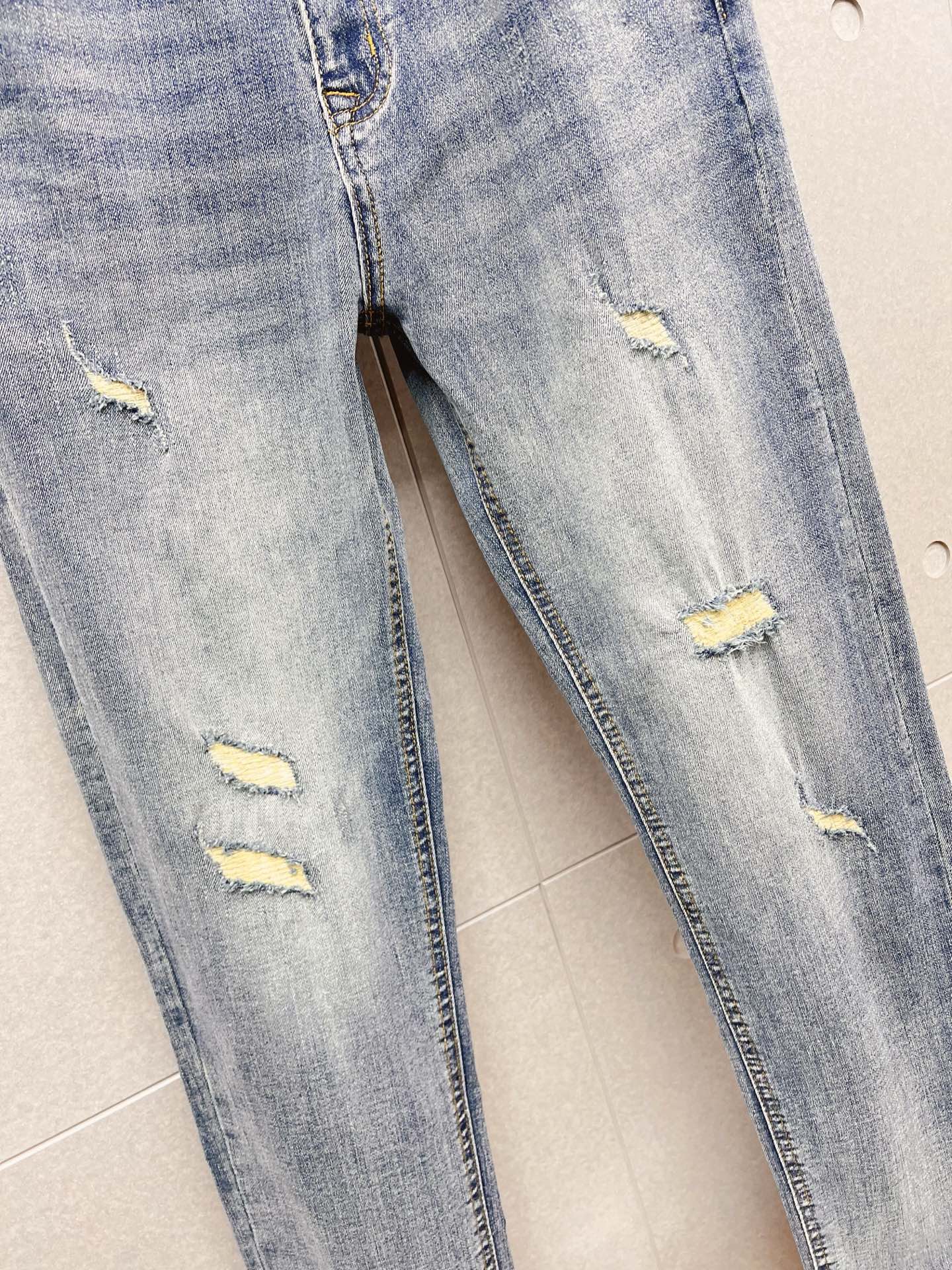Burberry Male Jeans Denim Slim Fit