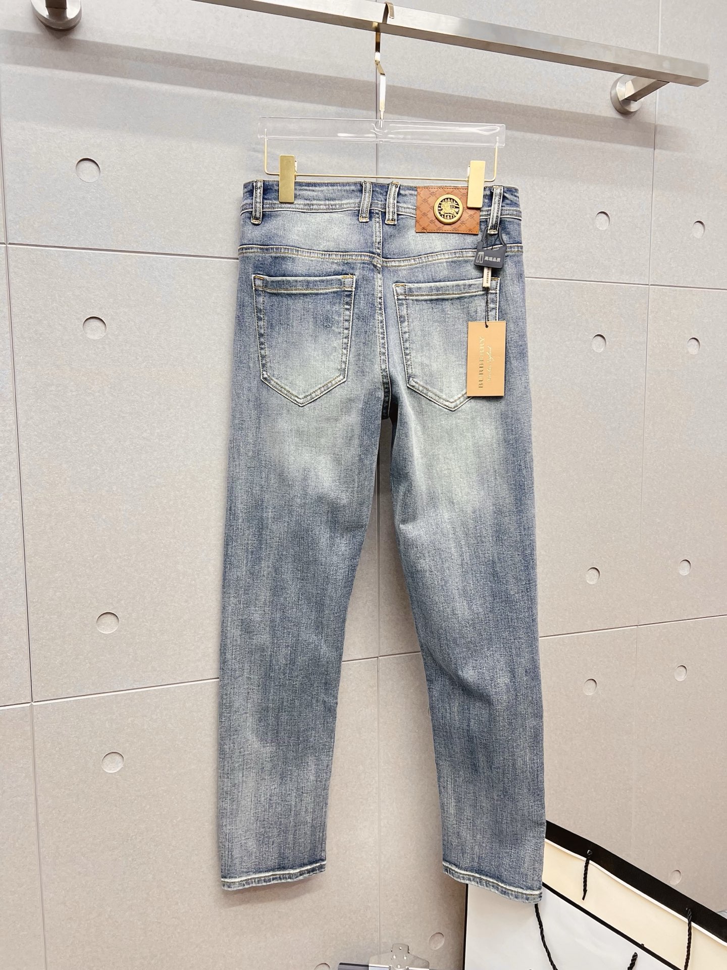 Burberry Male Jeans Denim Slim Fit