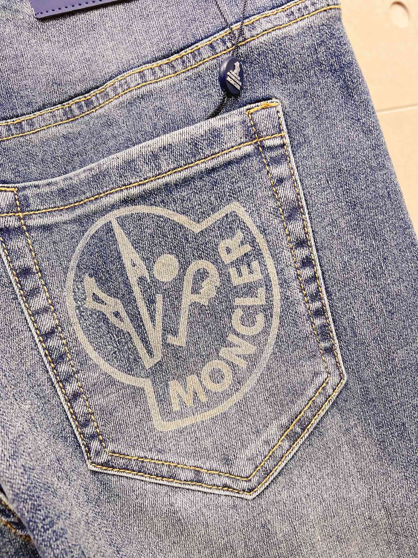 Moncler Male Jeans Denim Slim Fit M-l