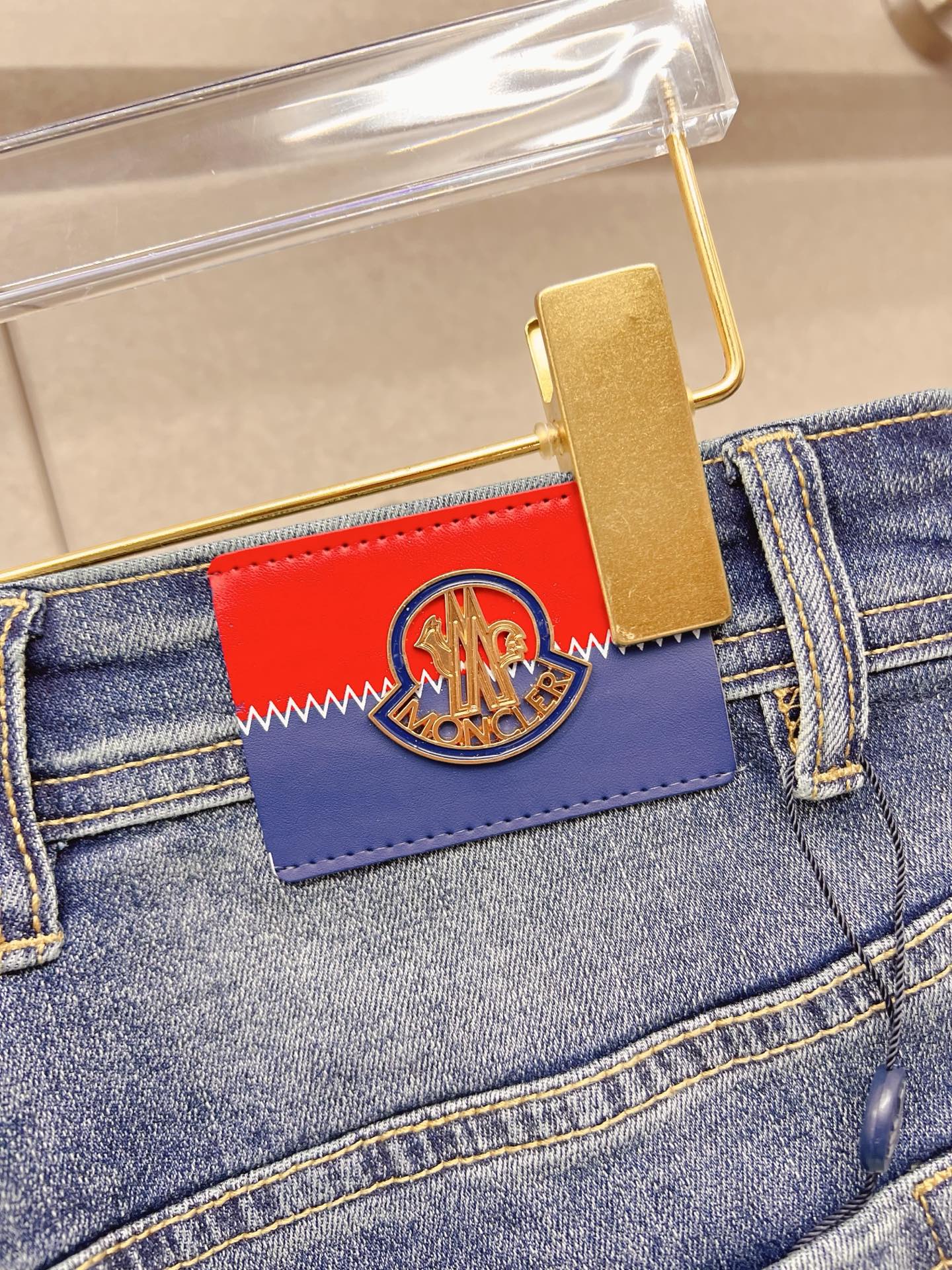 Moncler Male Jeans Denim Slim Fit M-l