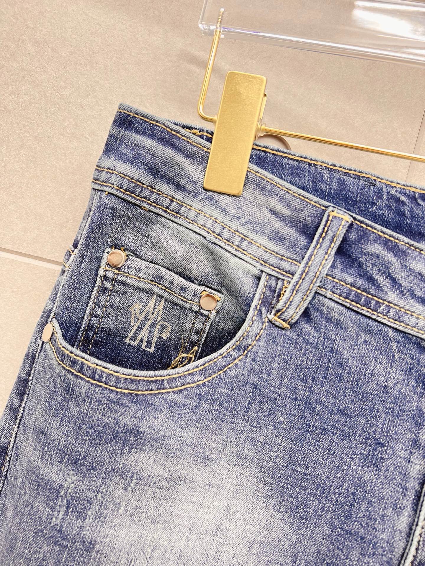Moncler Male Jeans Denim Slim Fit M-l