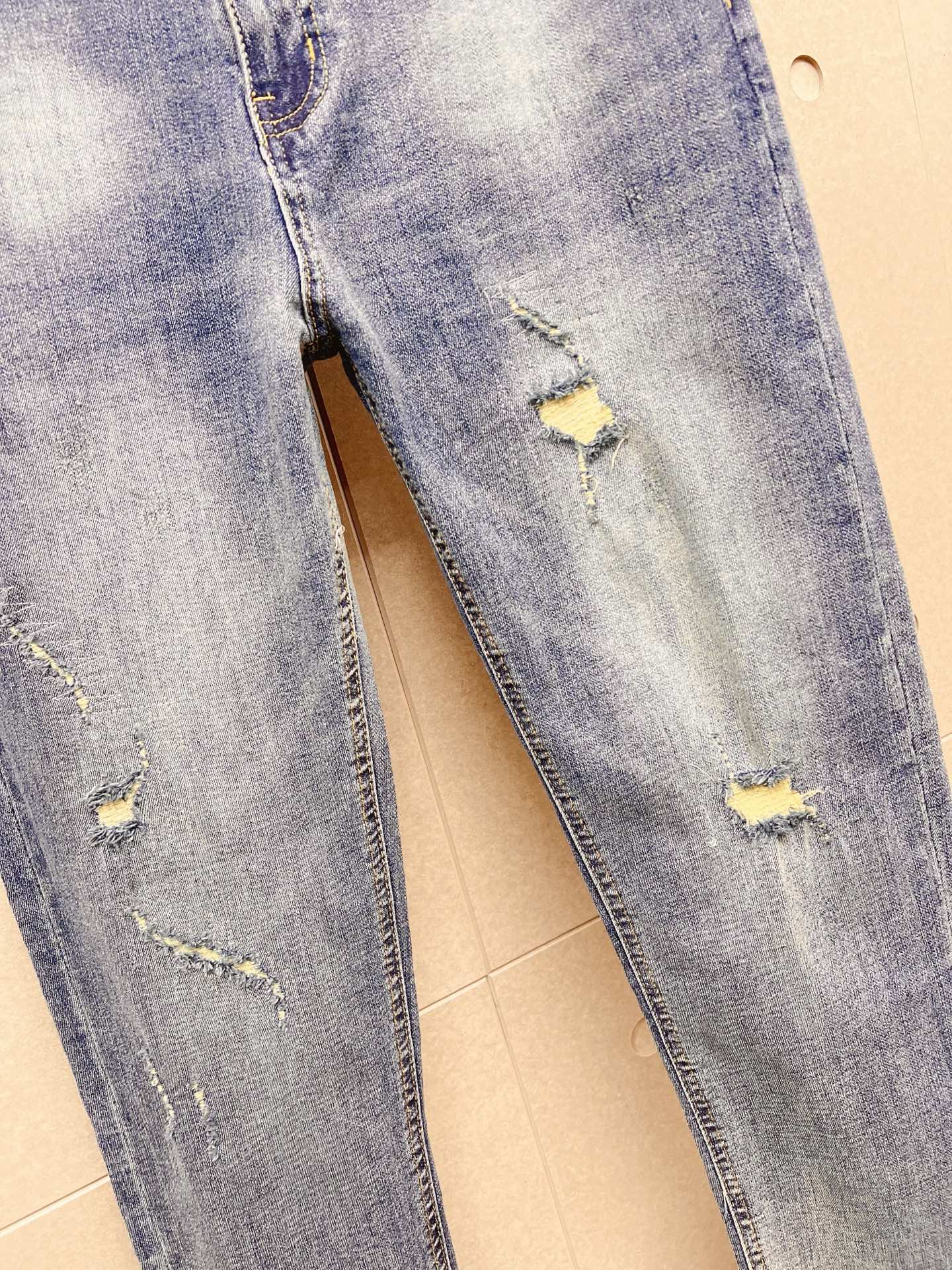 Moncler Male Jeans Denim Slim Fit M-l