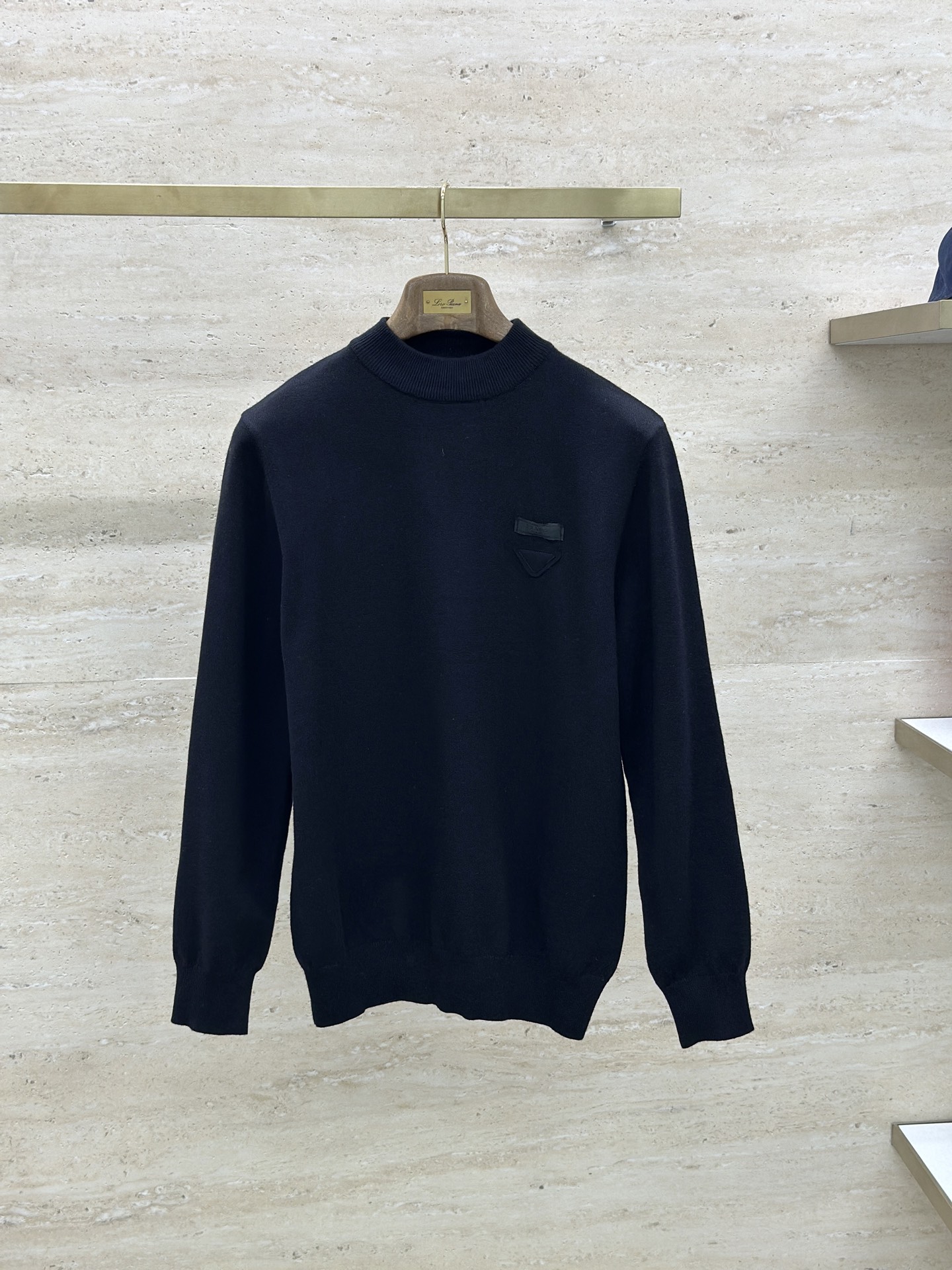 Prada Male Basic Clothing Wool Black M-xxxl