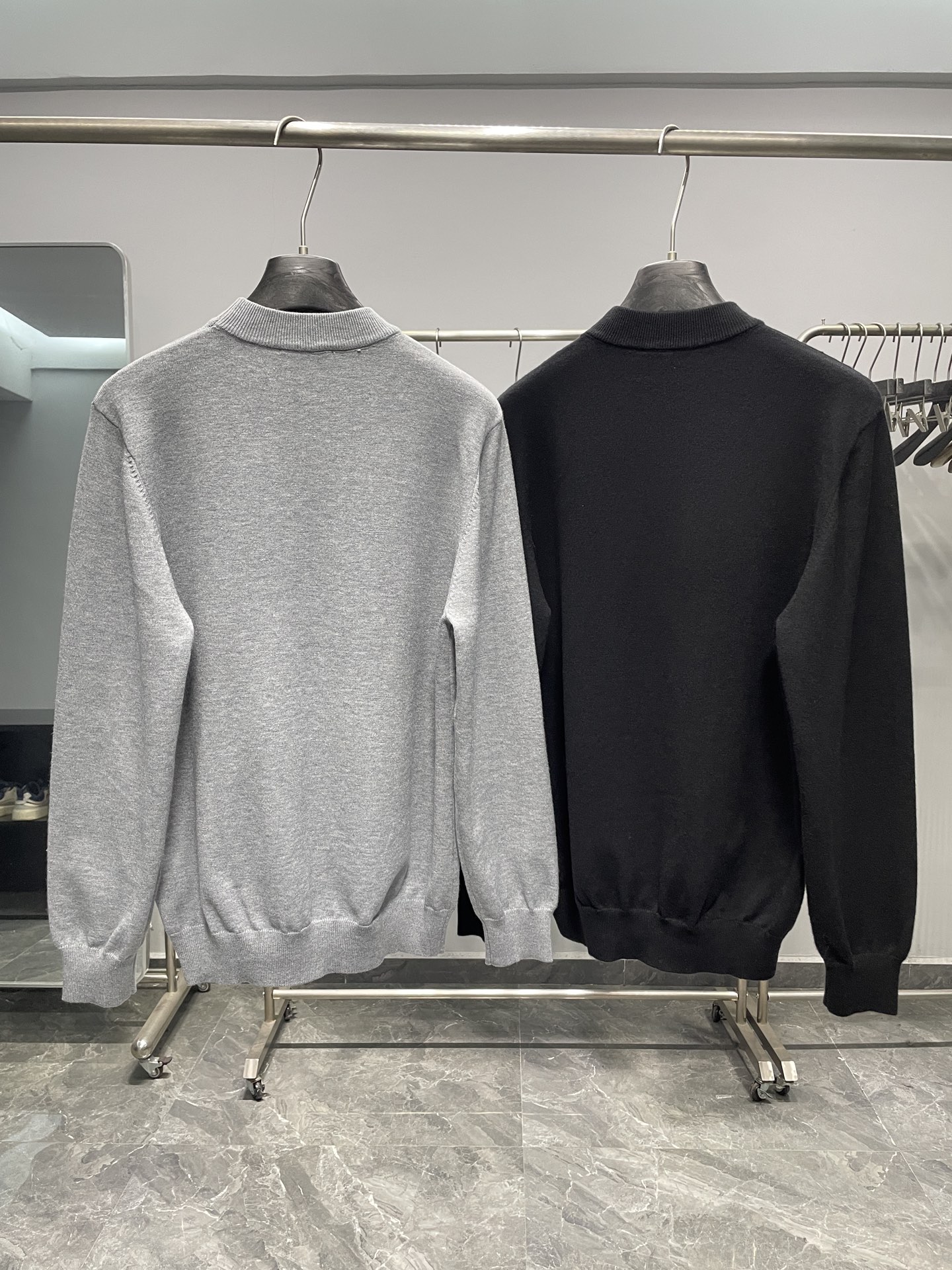 Dior Male Basic Clothing Wool Black M-l-xl