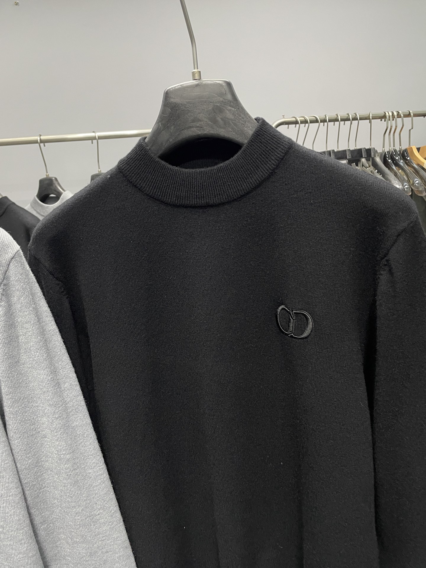 Dior Male Basic Clothing Wool Black M-l-xl
