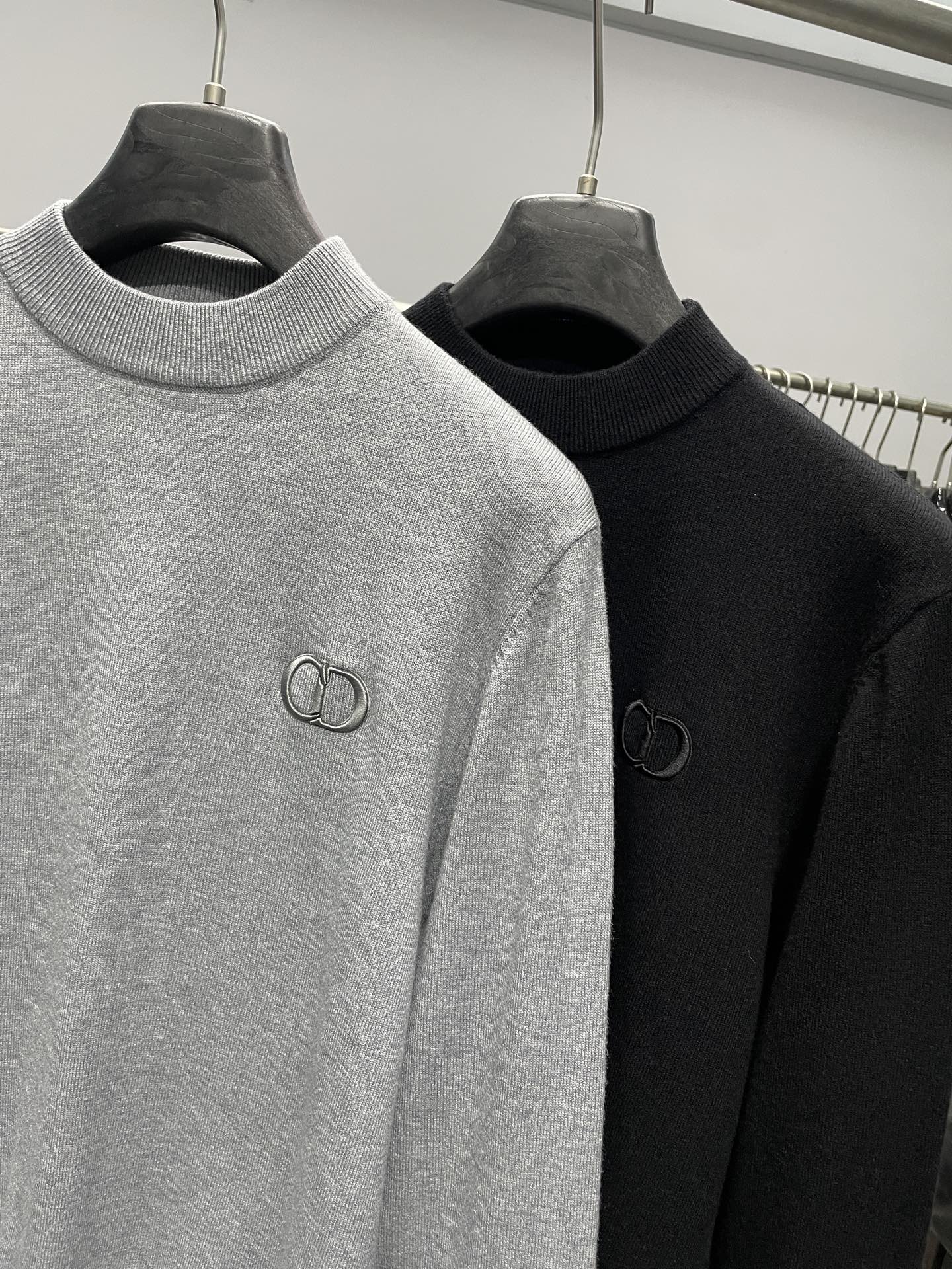 Dior Male Basic Clothing Wool Black M-l-xl