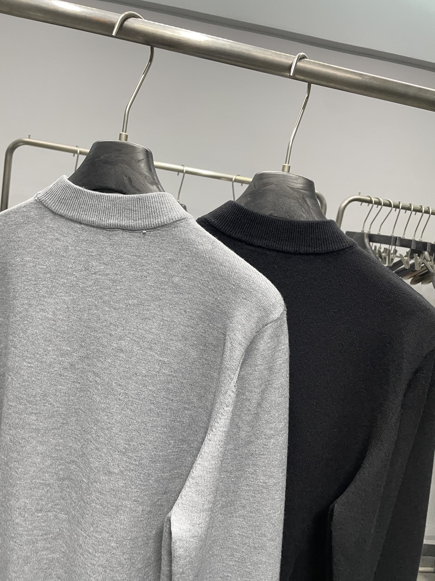 Dior Male Basic Clothing Wool Black M-l-xl