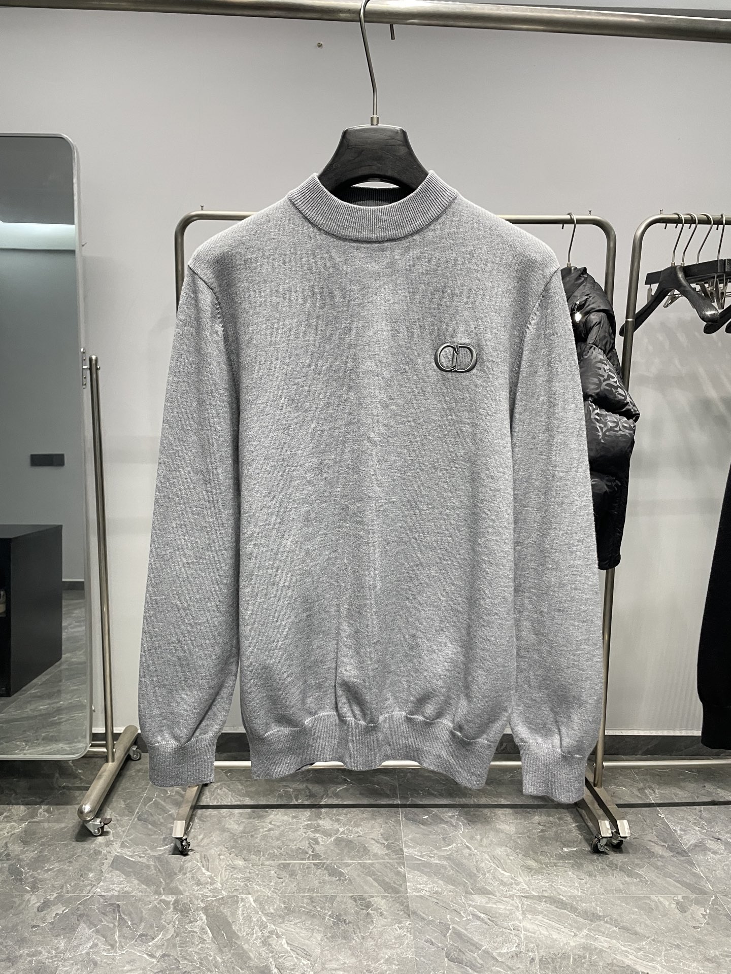 Dior Male Basic Clothing Wool Black M-l-xl
