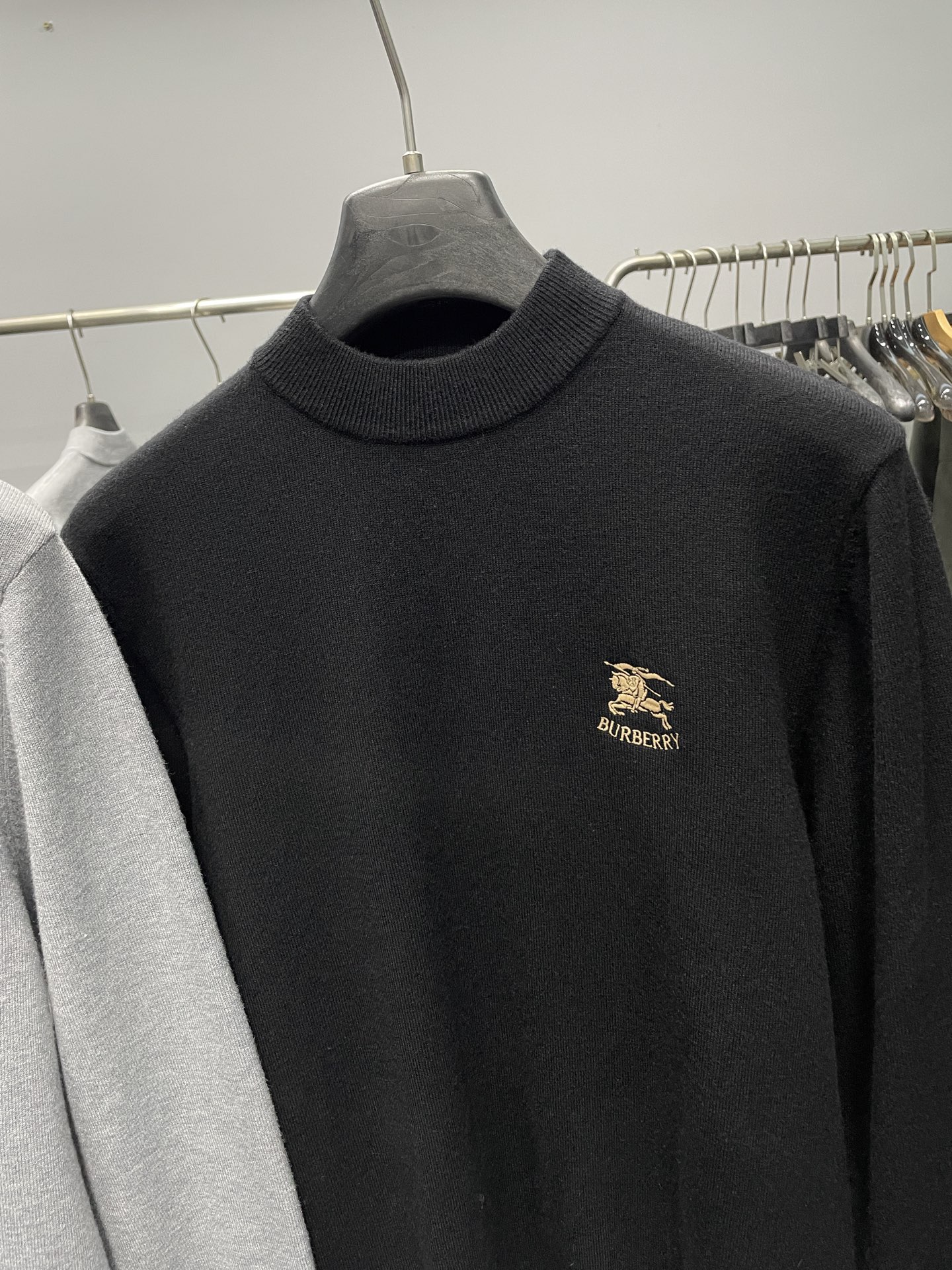 Burberry Basic Clothing Cotton Black M-l-xl