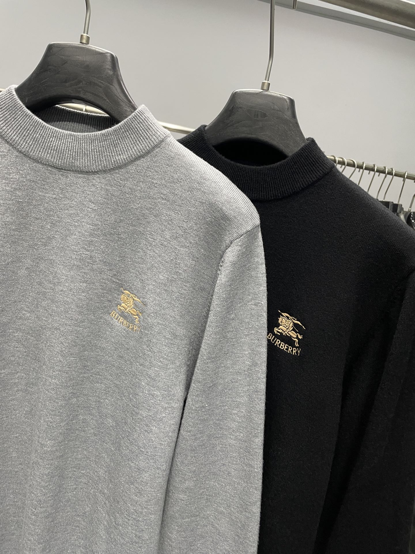 Burberry Basic Clothing Cotton Black M-l-xl