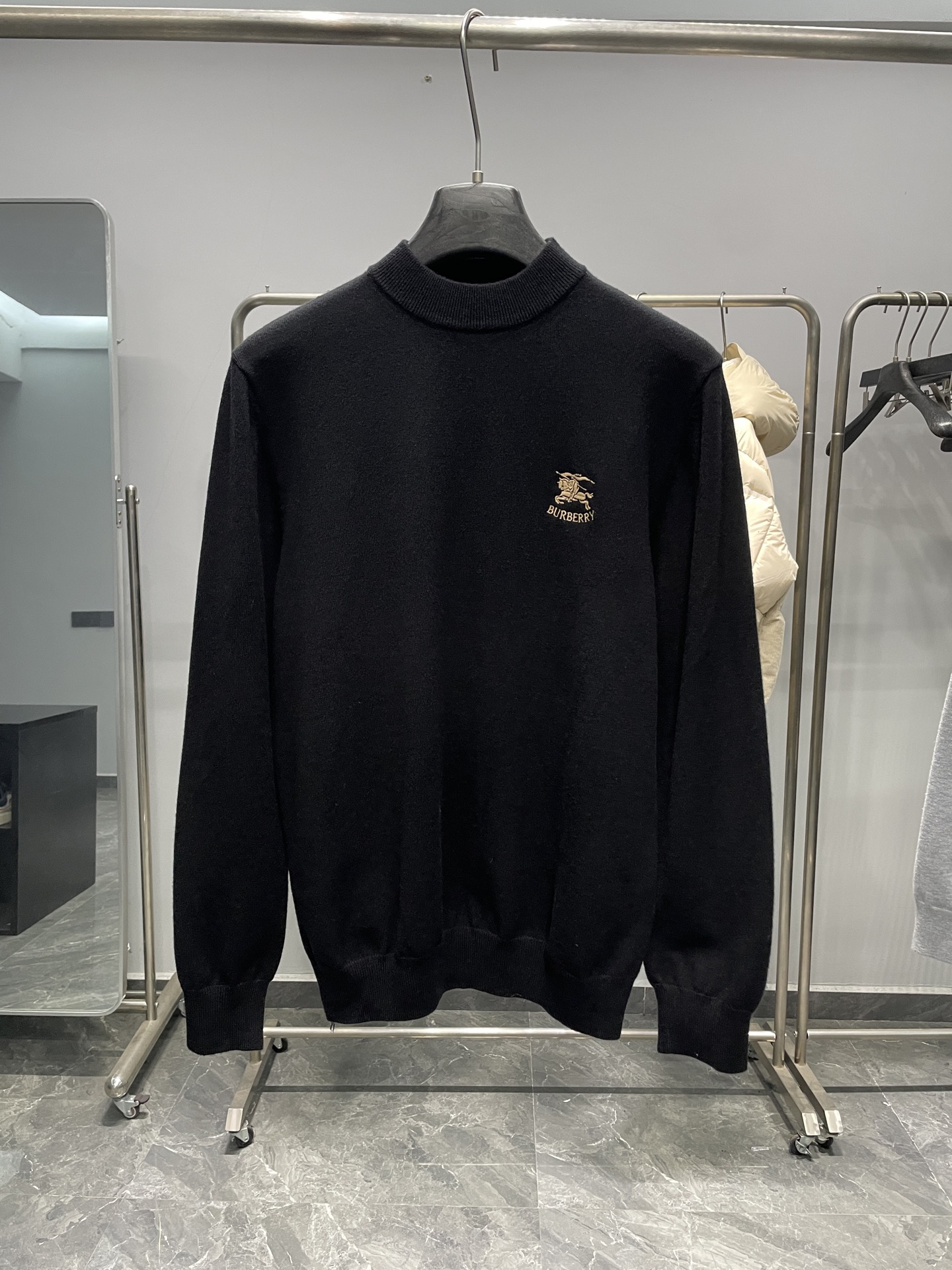 Burberry Basic Clothing Cotton Black M-l-xl