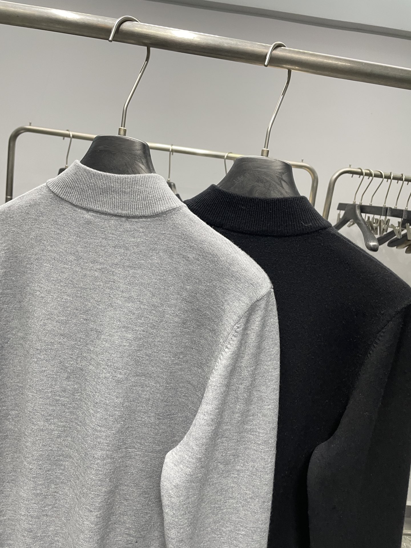 Prada Couple Basic Clothing Cotton Black M-l-xl