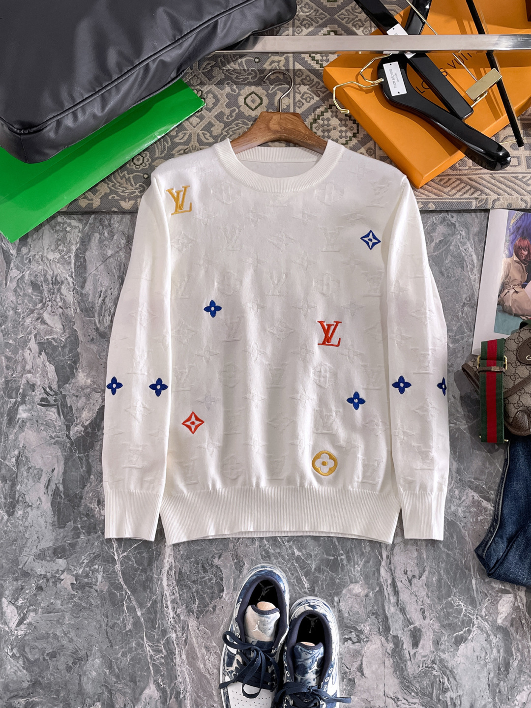 Louis Vuitton Male Basic Clothing Wool M-l-xxxl