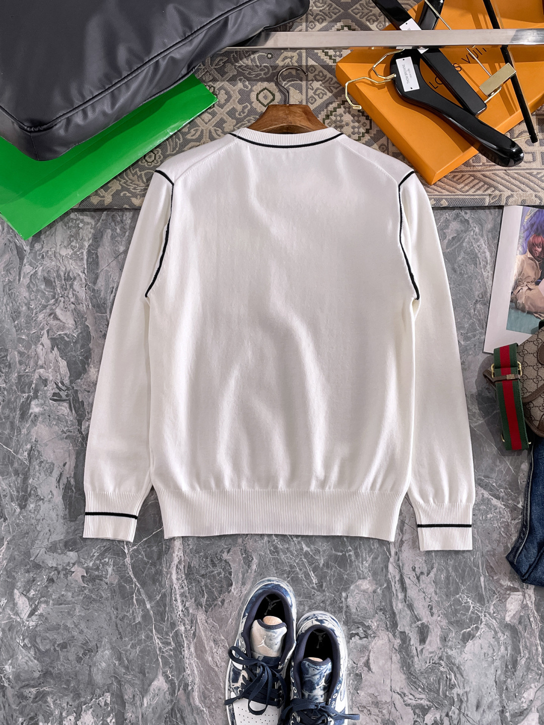 Hermès Male Basic Clothing Wool S-m-xxxl