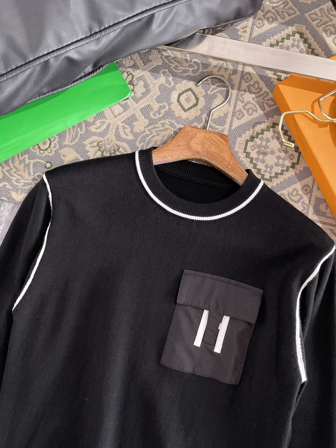 Hermès Male Basic Clothing Wool S-m-xxxl