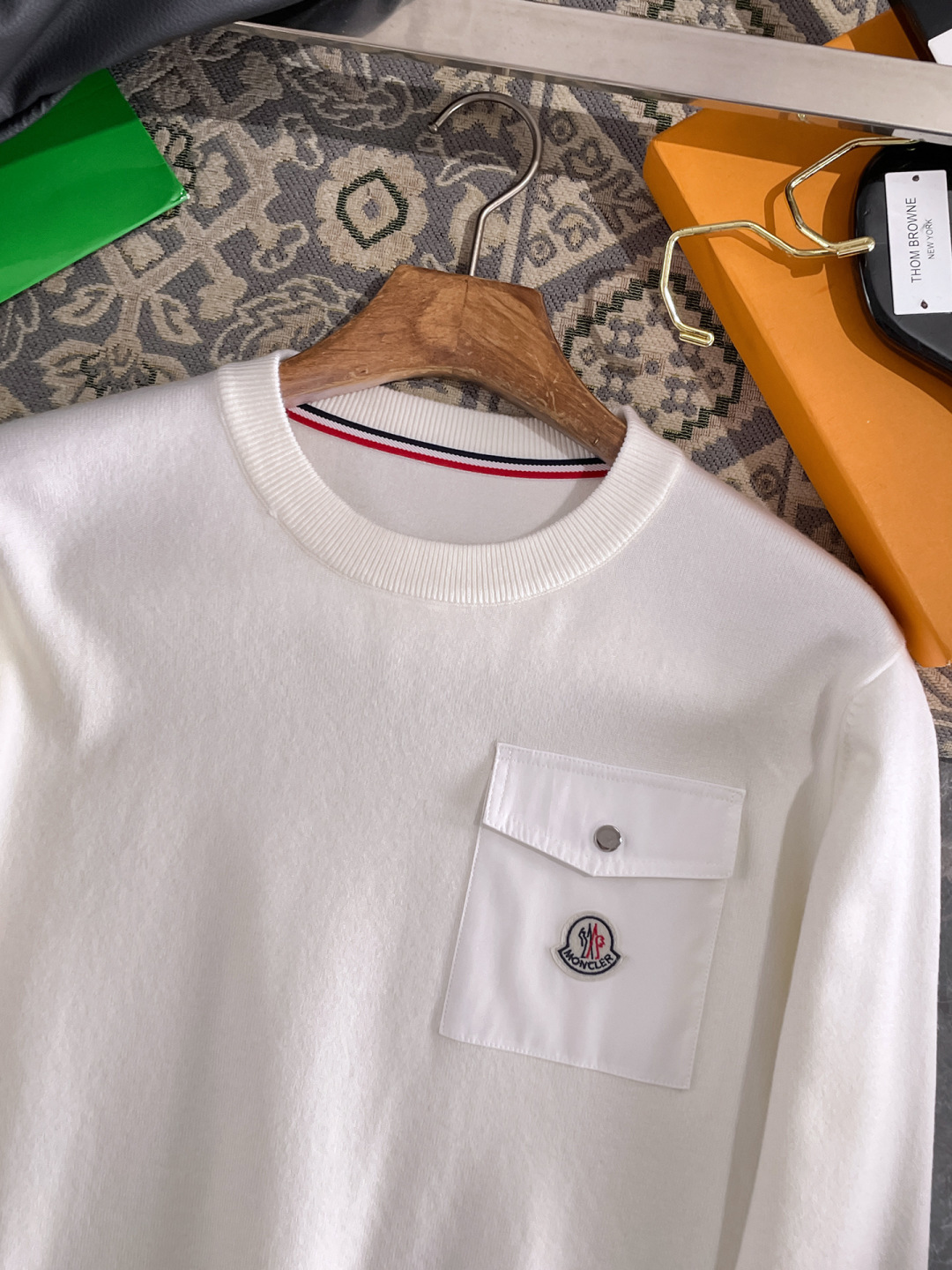 Moncler Male Basic Clothing Wool M-l-xxxl