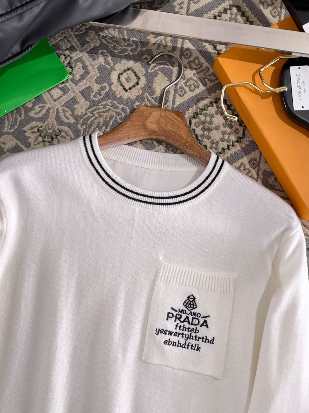 Prada Male Basic Clothing Wool M-xxxl