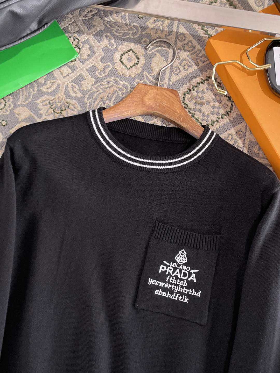 Prada Male Basic Clothing Wool M-xxxl