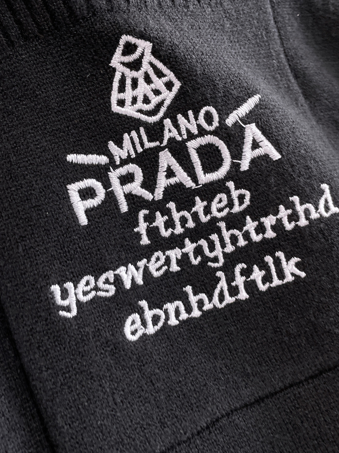Prada Male Basic Clothing Wool M-xxxl
