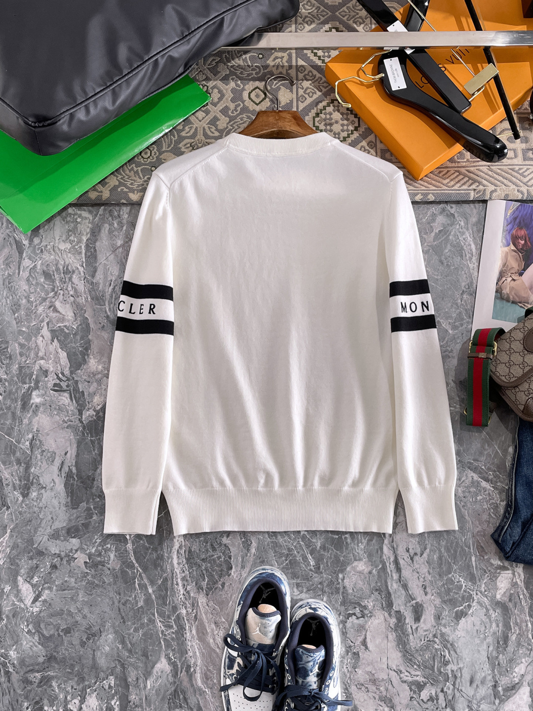 Moncler Male Basic Clothing Wool M-l-xxxl