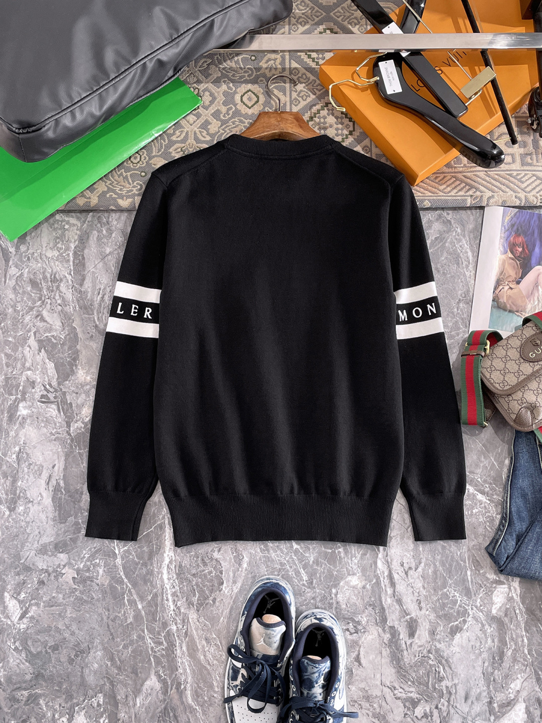 Moncler Male Basic Clothing Wool M-l-xxxl