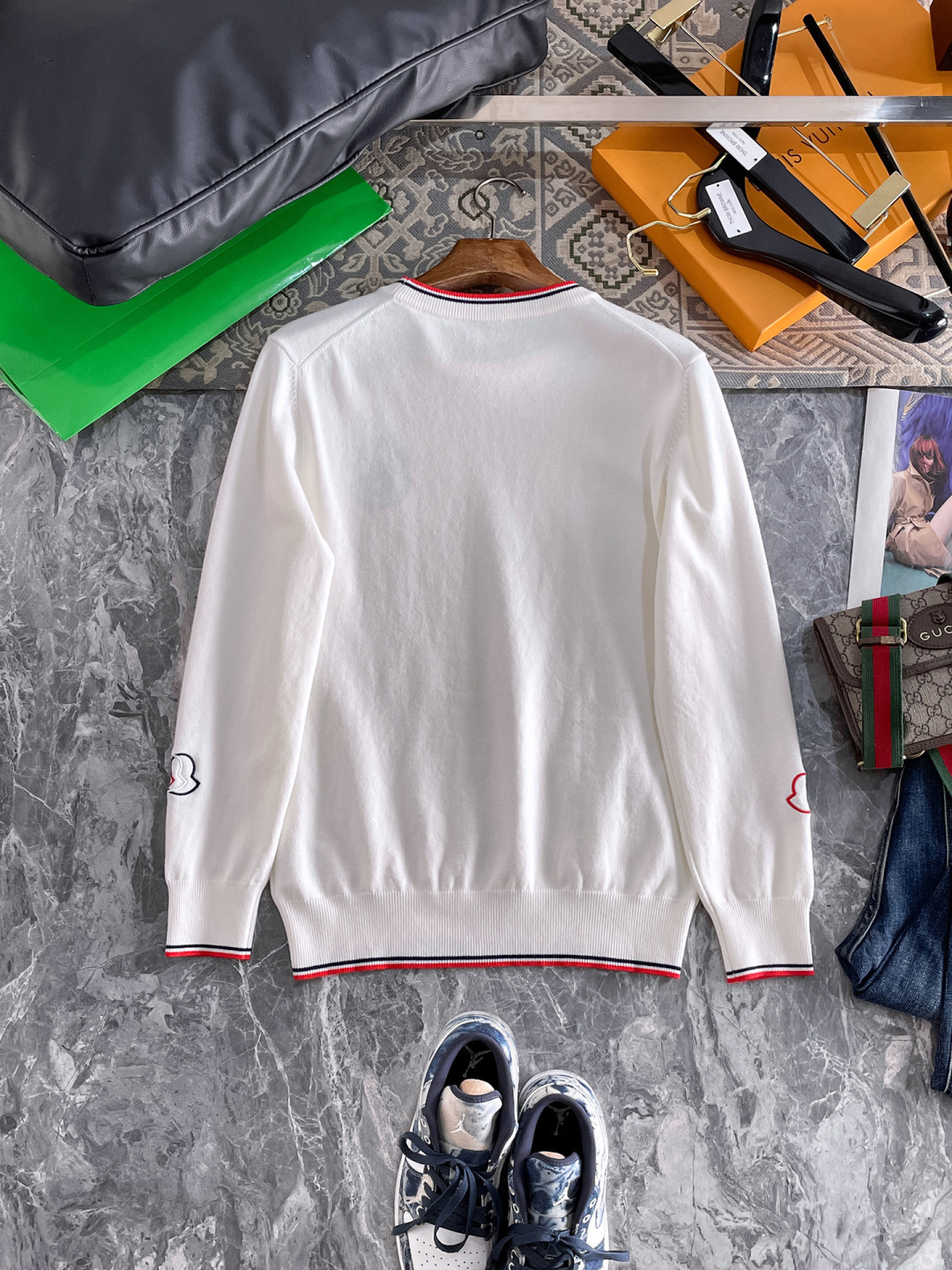 Moncler Male Basic Clothing Wool M-l-xxxl