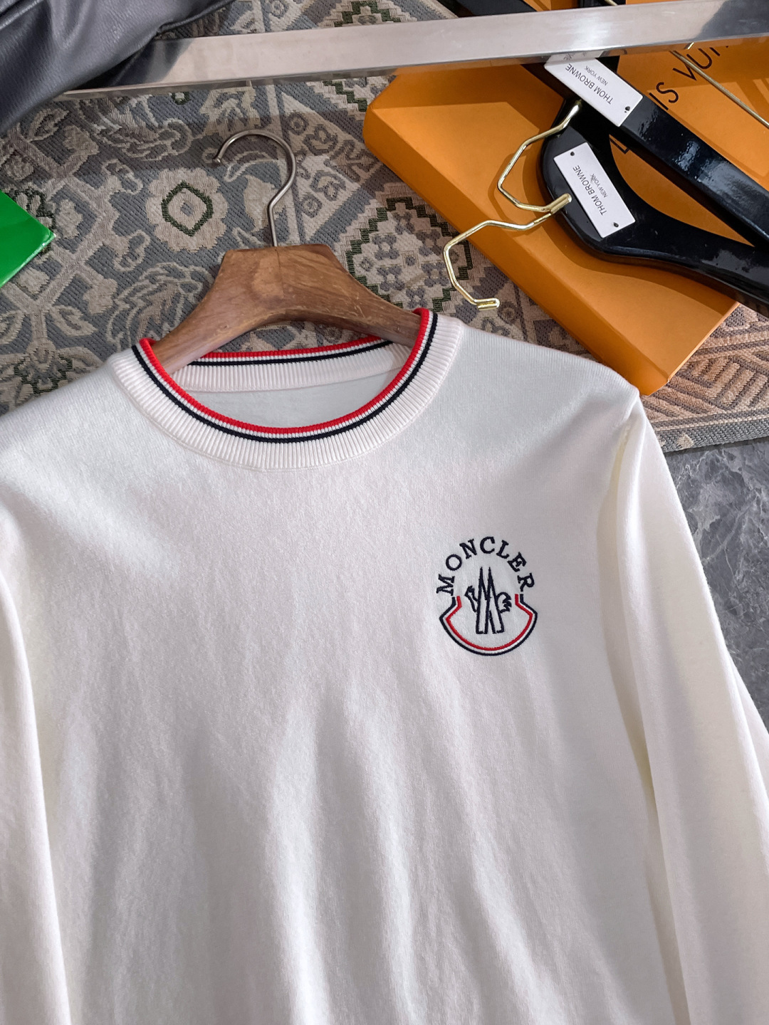 Moncler Male Basic Clothing Wool M-l-xxxl