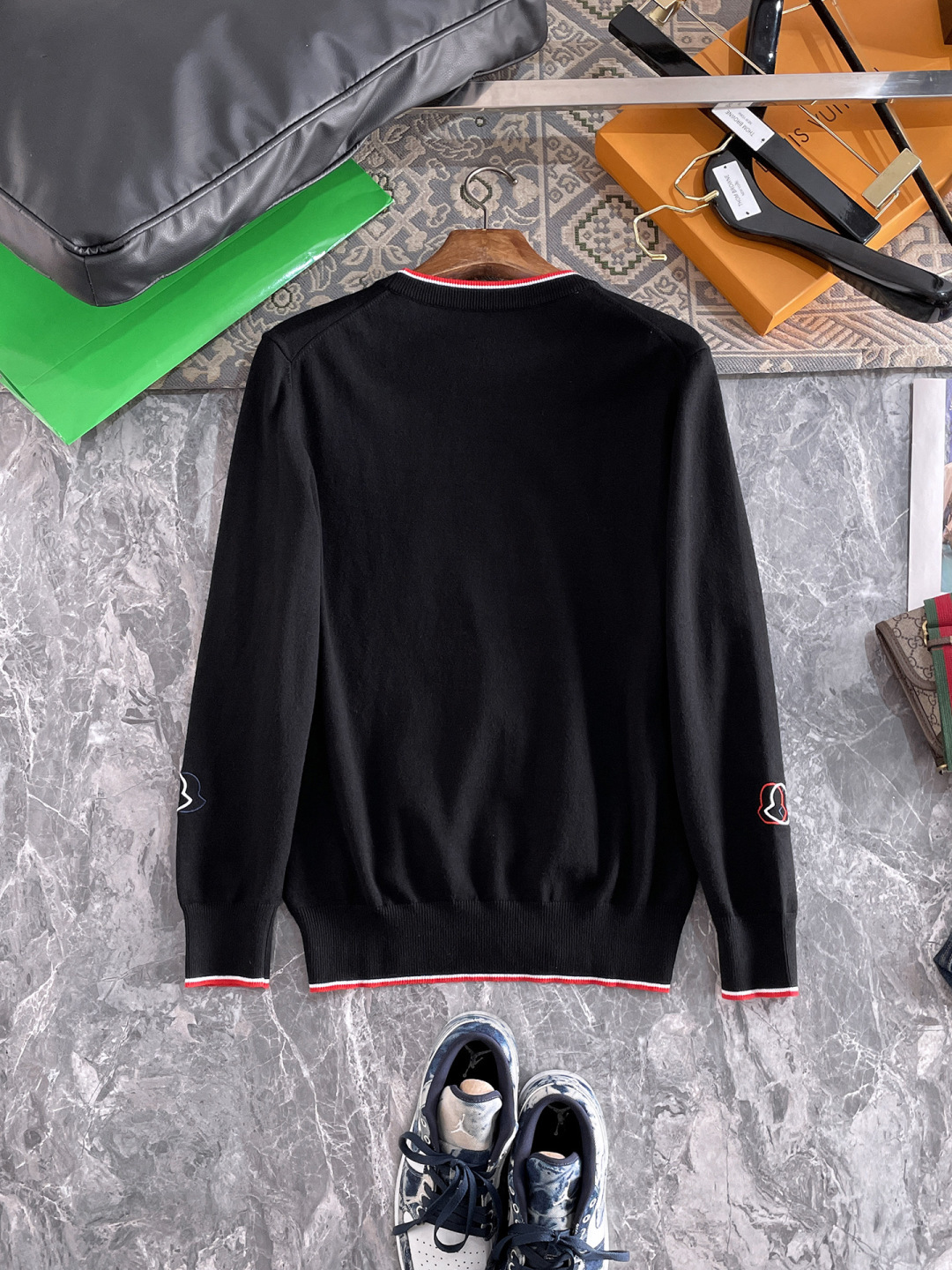 Moncler Male Basic Clothing Wool M-l-xxxl