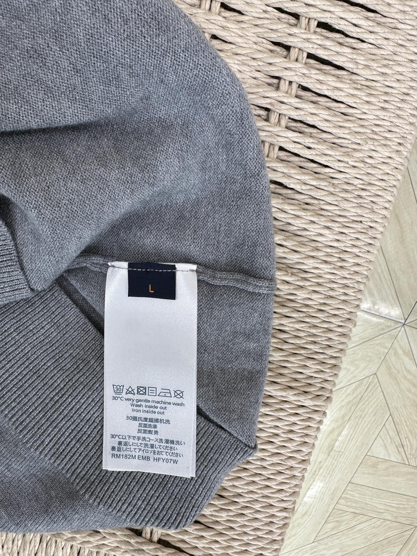 Louis Vuitton Male Basic Clothing Wool Black M-l-xxxl