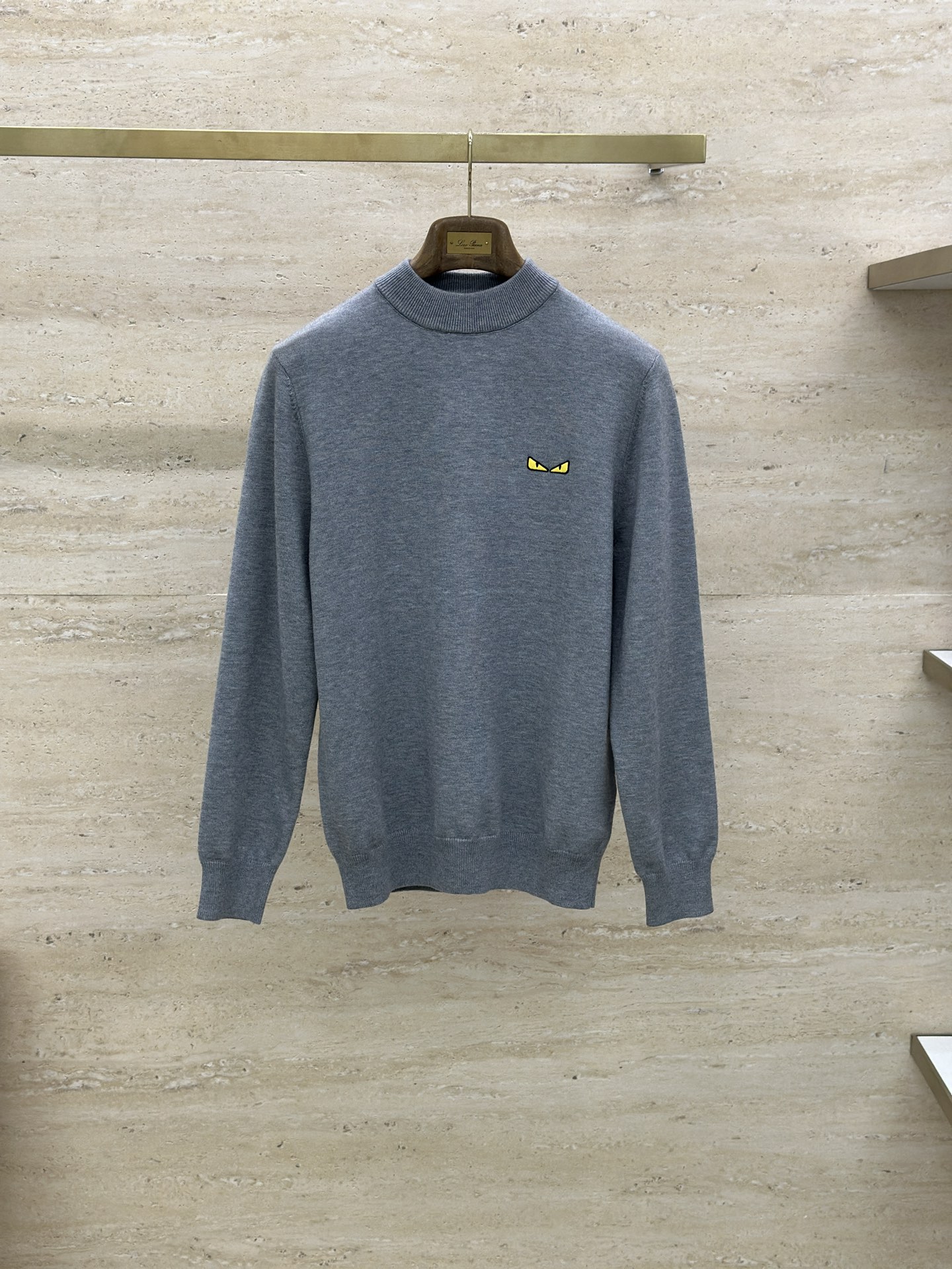 Fendi Male Basic Clothing Wool Black M-xxxl