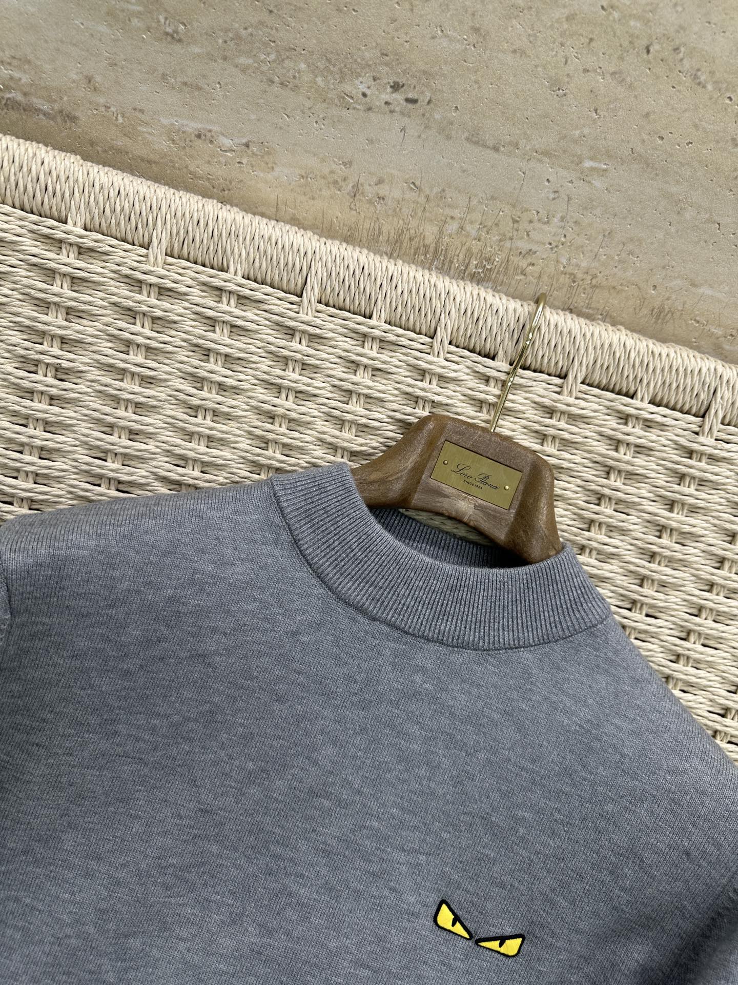 Fendi Male Basic Clothing Wool Black M-xxxl