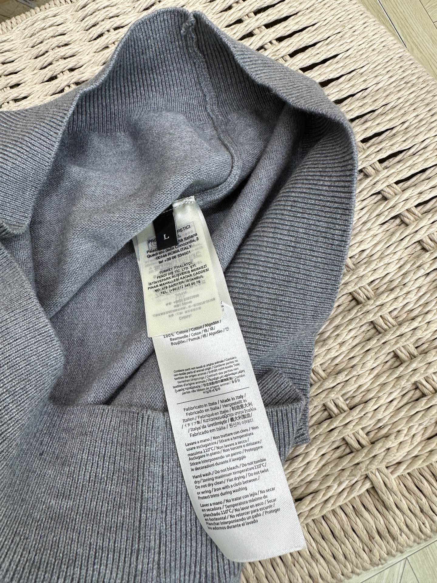 Fendi Male Basic Clothing Wool Black M-xxxl