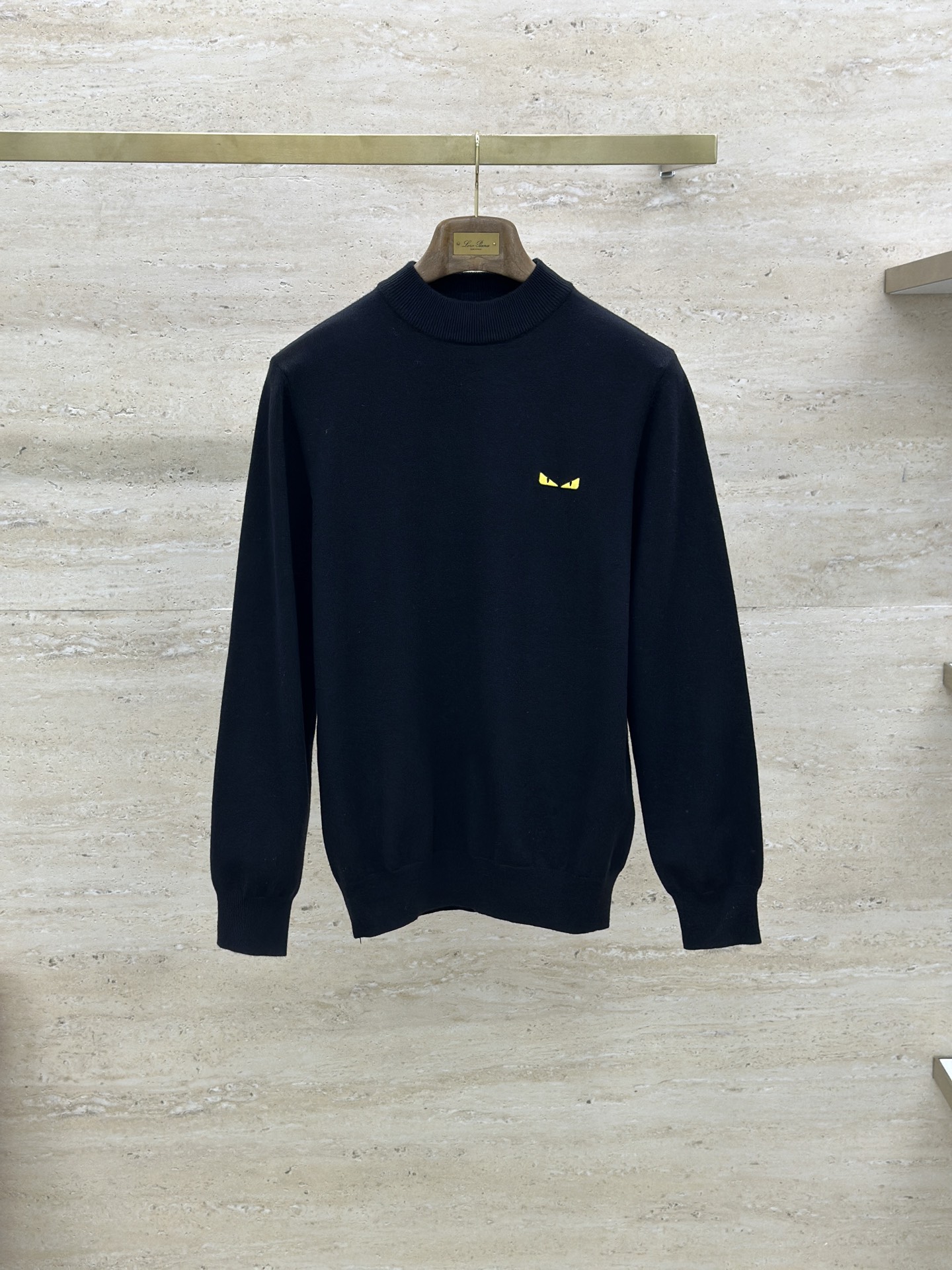 Fendi Male Basic Clothing Wool Black M-xxxl