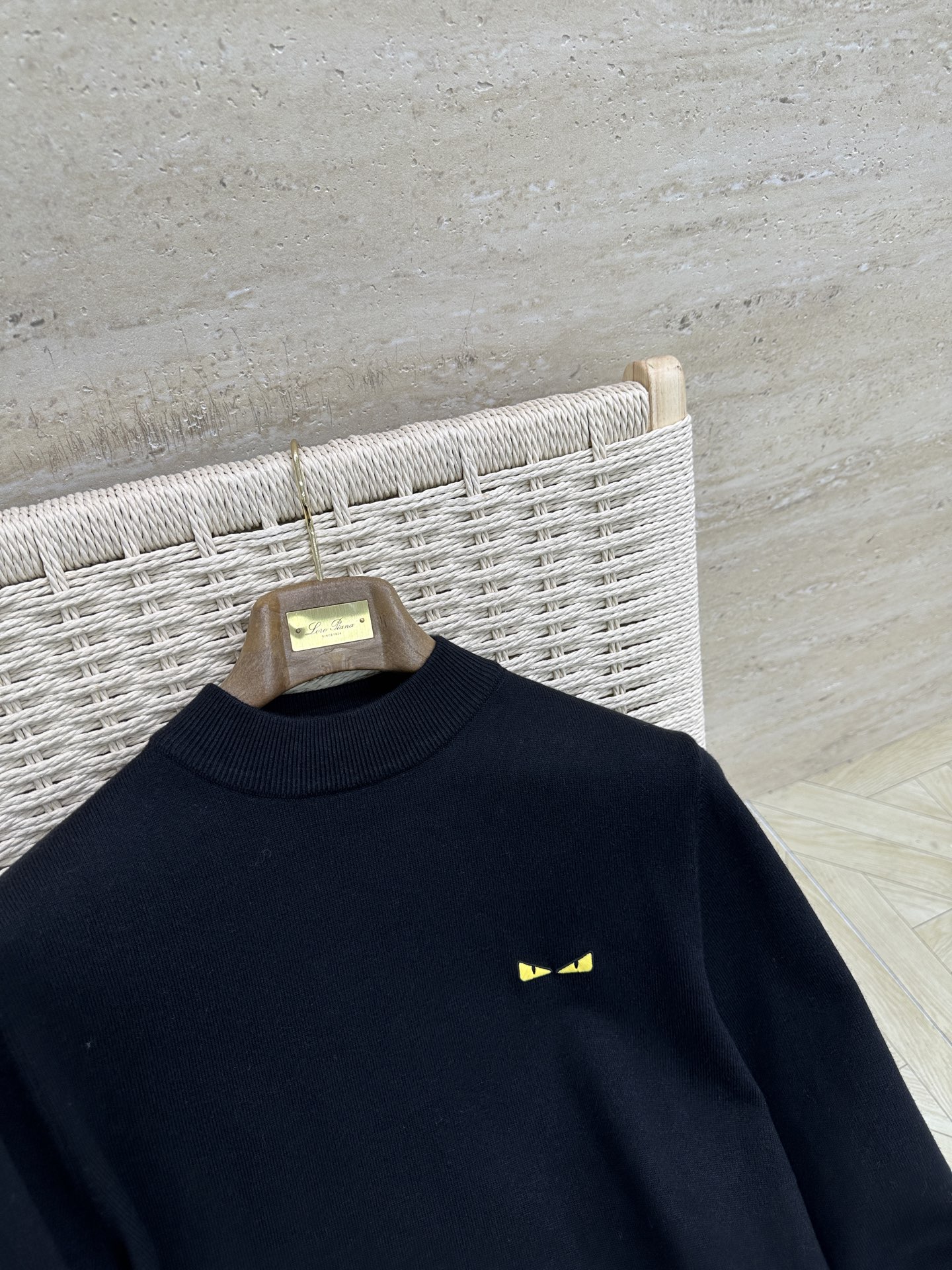 Fendi Male Basic Clothing Wool Black M-xxxl
