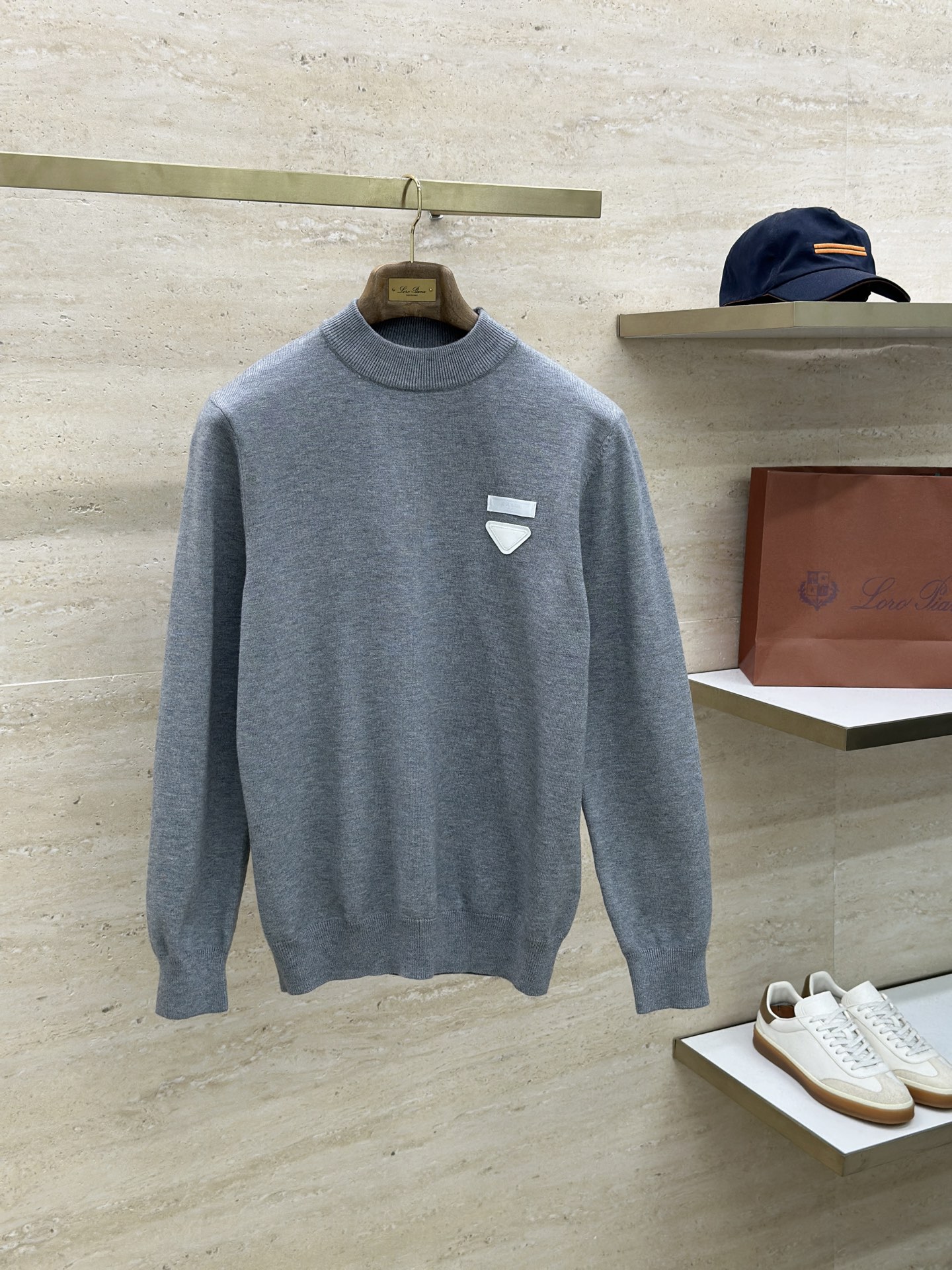 Prada Male Basic Clothing Wool Black M-xxxl