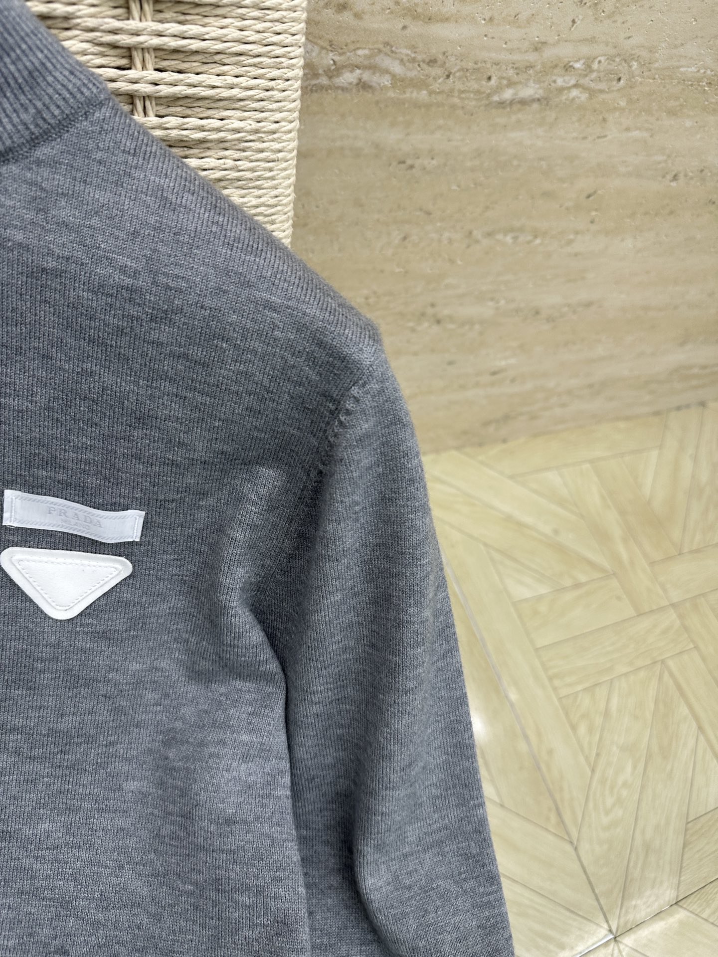 Prada Male Basic Clothing Wool Black M-xxxl