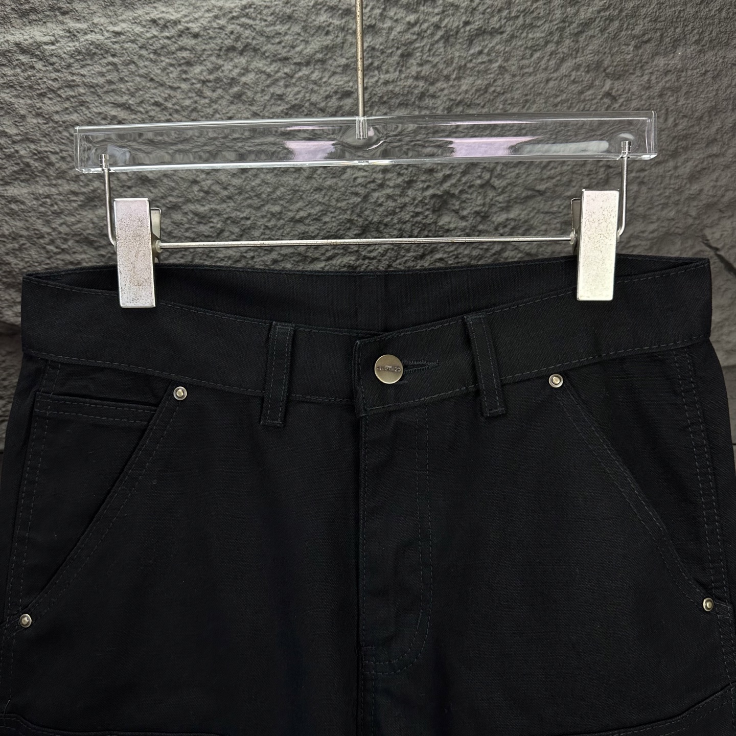 Chrome Hearts Couple Jeans Black Loose Fit