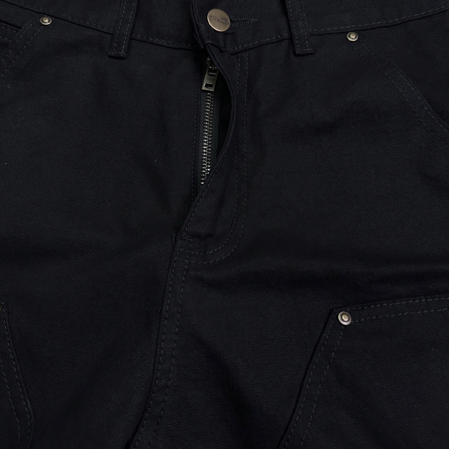 Chrome Hearts Couple Jeans Black Loose Fit