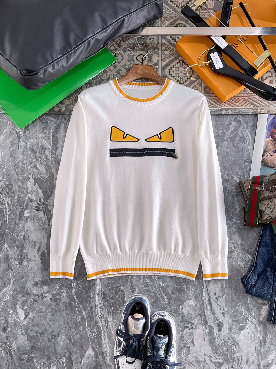 Fendi Male Basic Clothing Wool M-xxxl