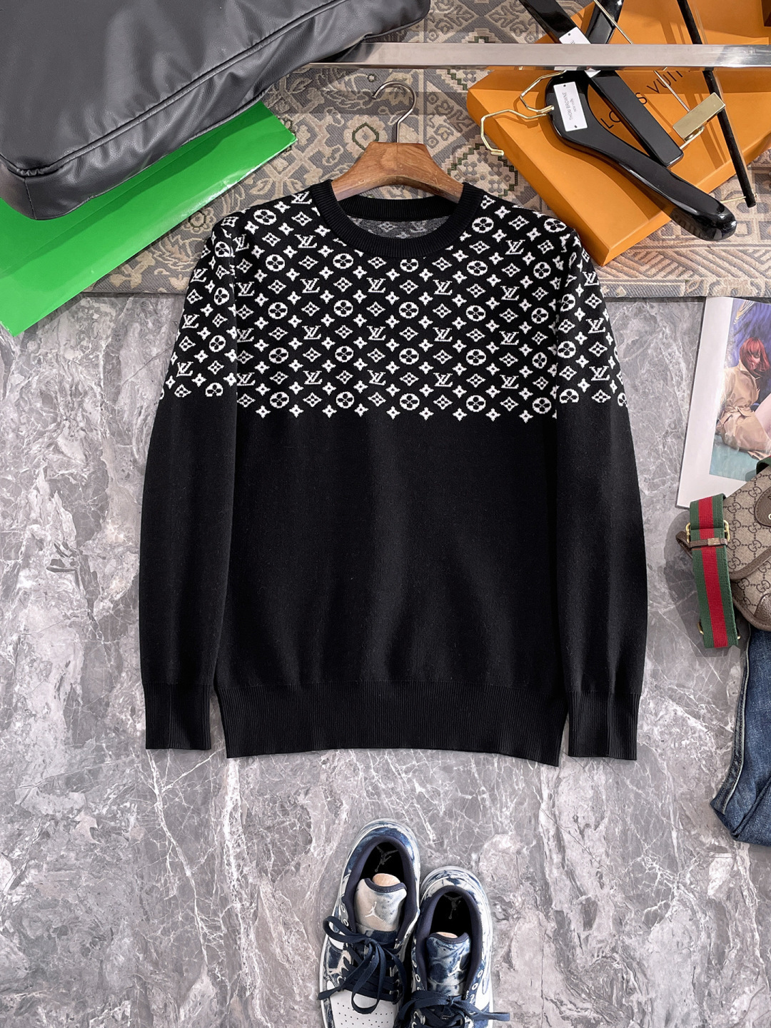 Louis Vuitton Male Basic Clothing Wool M-l-xxxl