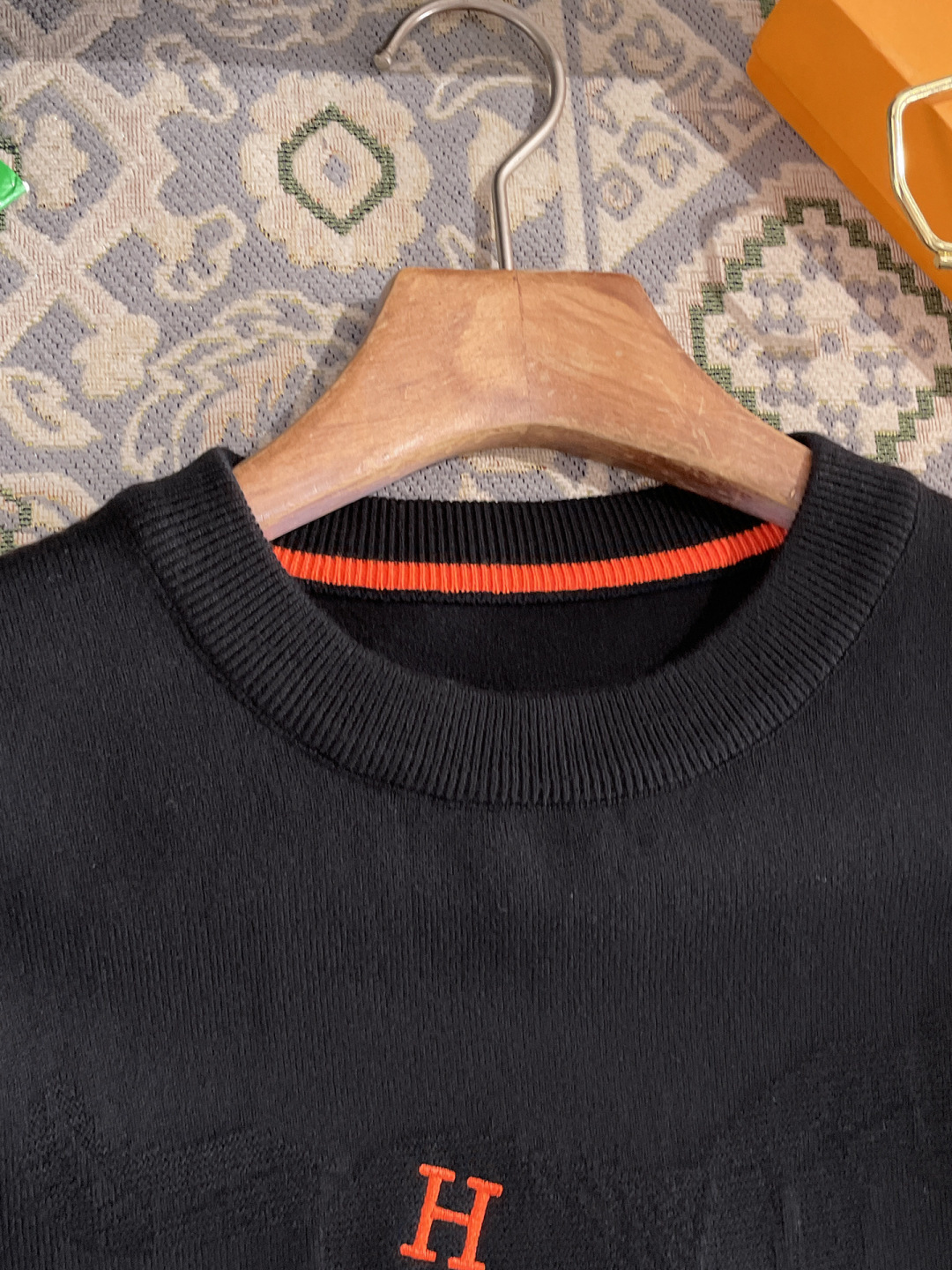 Hermès Male Basic Clothing Wool S-m-xxxl